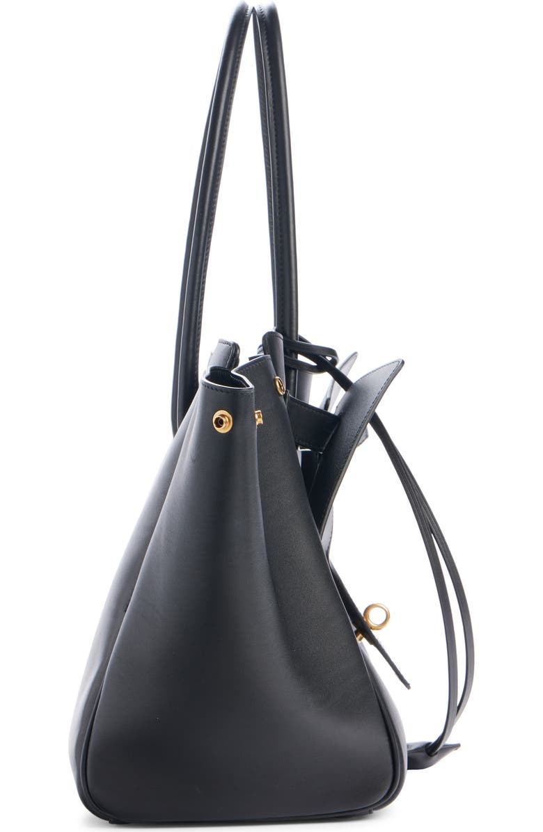 Balenciaga Medium Bel Air Calfskin Leather Tote, Alternate, color,