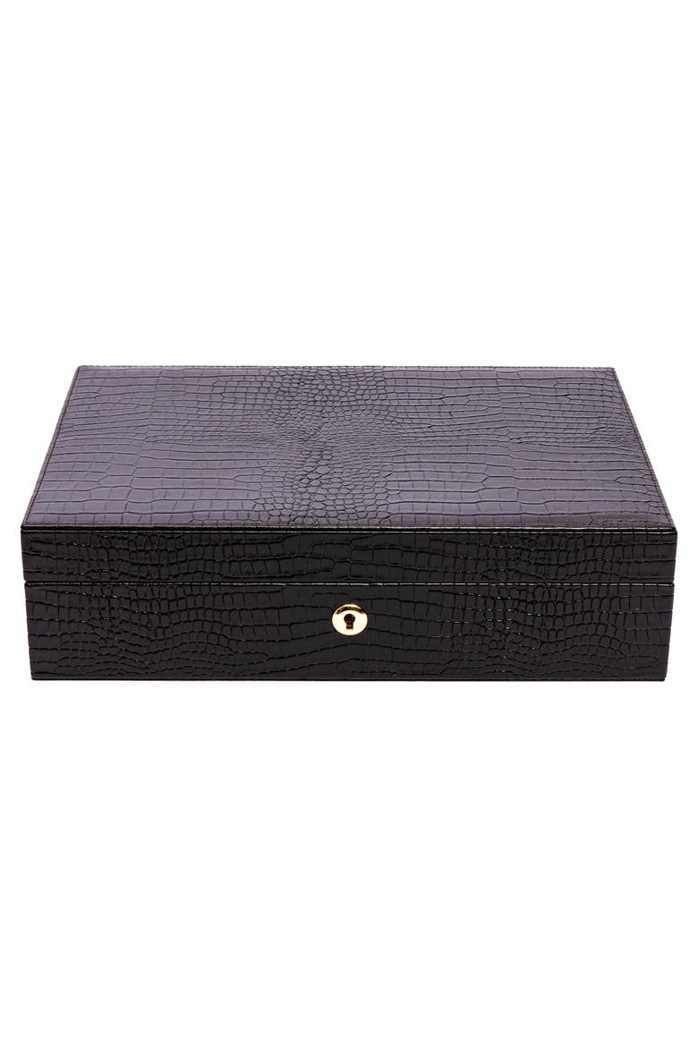BROMPTON TEN WATCH BOX, Alternate, color, Brown