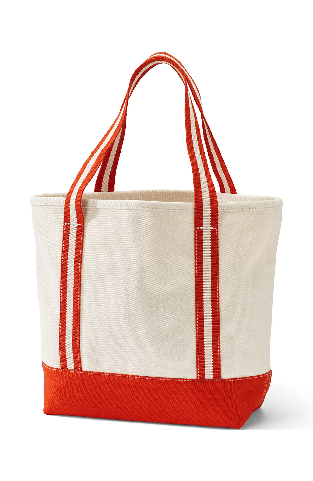 Lands' End Small 3 Pocket Open Top Canvas Tote Bag | Nordstrom