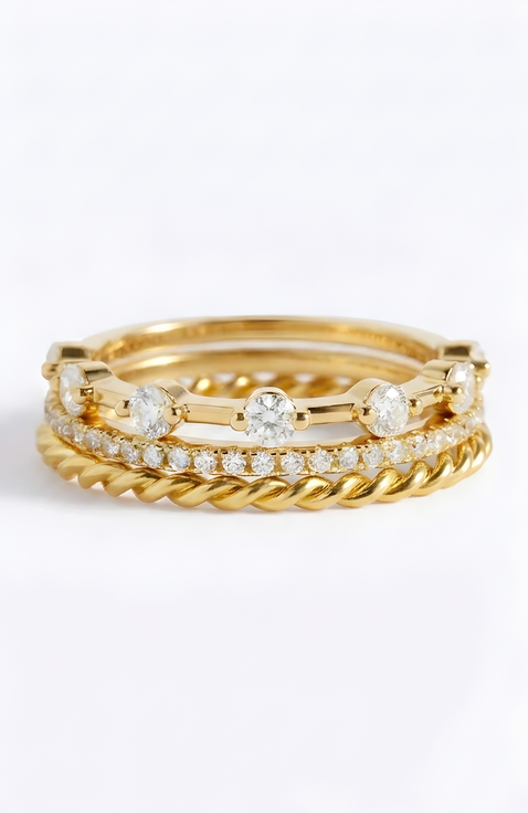 Modern Ring Stack