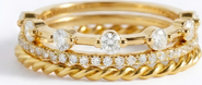 Mint & Lily Modern Ring Stack
