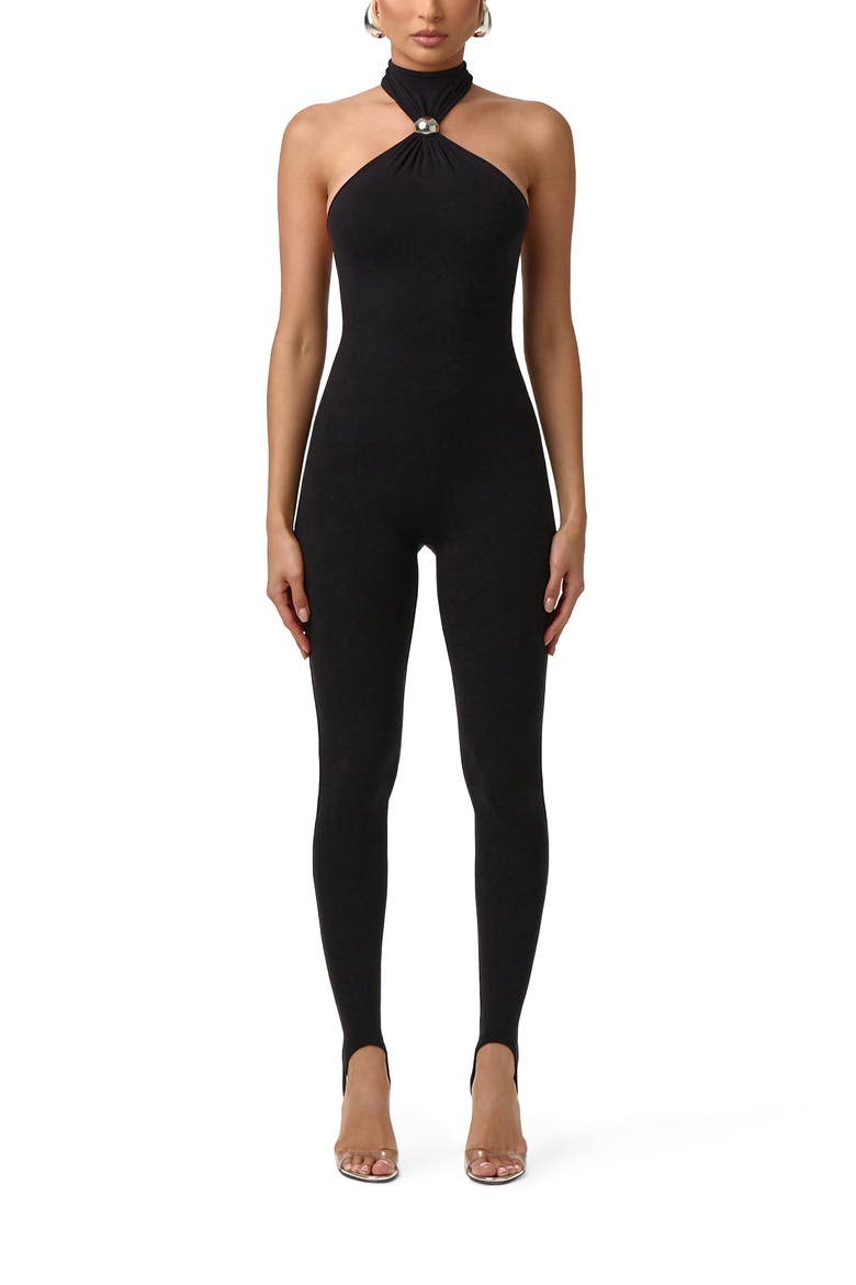 Naked Dome Halter Jumpsuit video