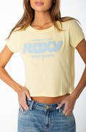 Roxy Wave Riders Club Graphic Crop T-Shirt