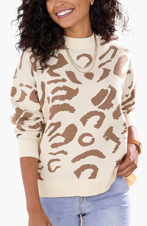 Leopard Print Sweater
