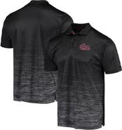 COLOSSEUM Men's Colosseum Black Montana Grizzlies Marshall Polo