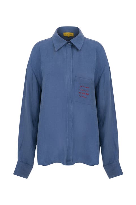 LINEN OCEAN SHIRT