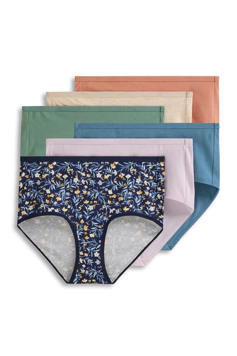 Women's Organic Cotton Stretch Modern Brief - 6 Pack