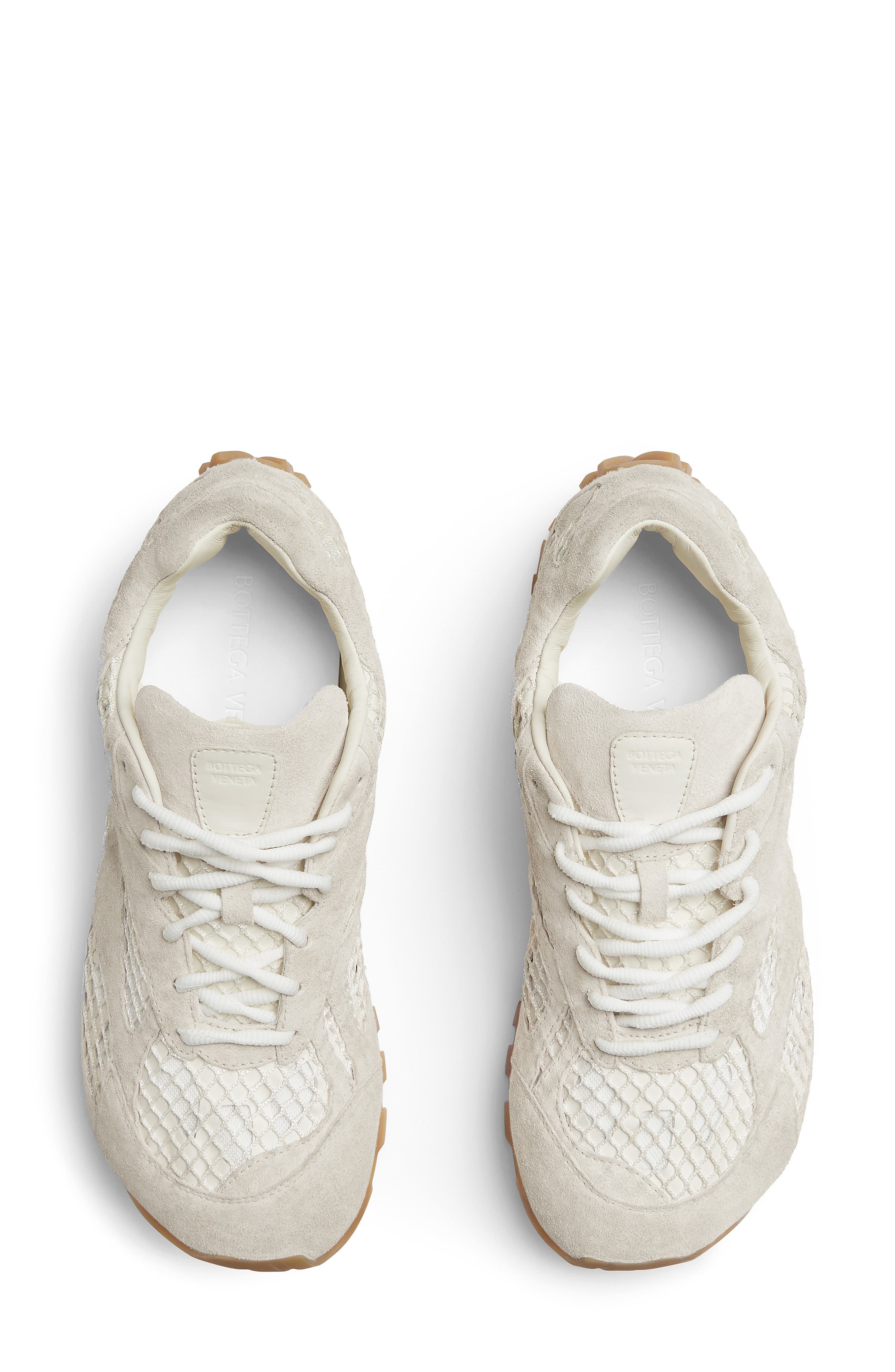 Bottega Veneta Orbit Low Top Sneaker, Alternate, color, Sea Salt