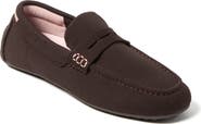 Dearfoams Hazel Stretch Knit Driving Loafer Slipper