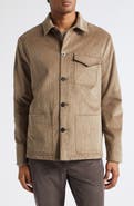 Boglioli Medium Wale Cotton Stretch Corduroy Overshirt
