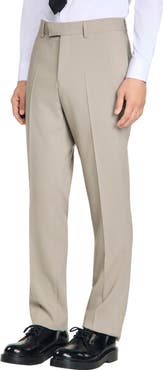 SANDRO Wool suit trousers