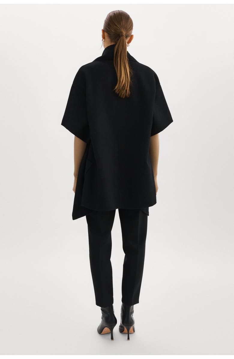 LAMARQUE Penelope | Double Face Wool Coat, Alternate, color, Black