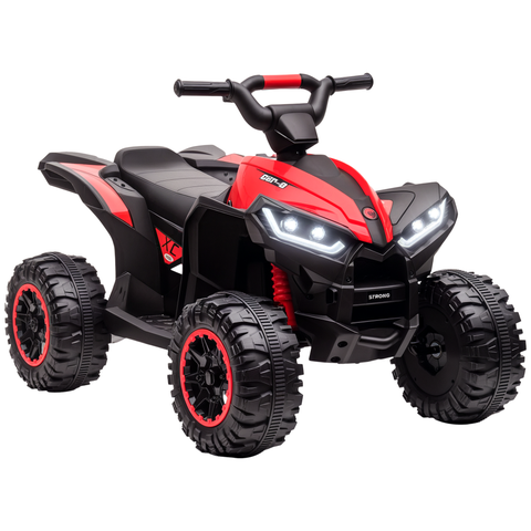 12V Kids ATV Quad Car with Forward & Backward, Wear-Resistant Wheels, Music