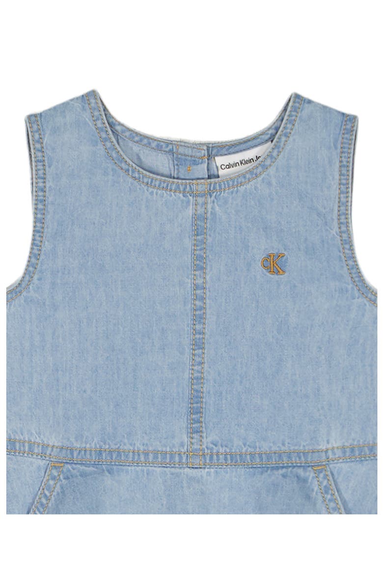 Kids' Denim Dress, Alternate, color, DENIM