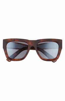 Unisex Peripheral 55mm Square Sunglasses