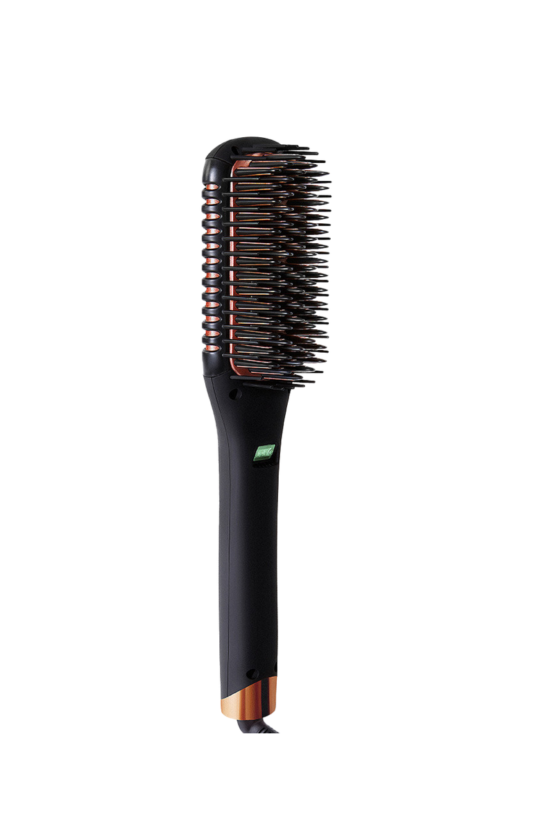 NUME Straightening Heat Brush | Ionic Smoothing Brush, Alternate, color, Black