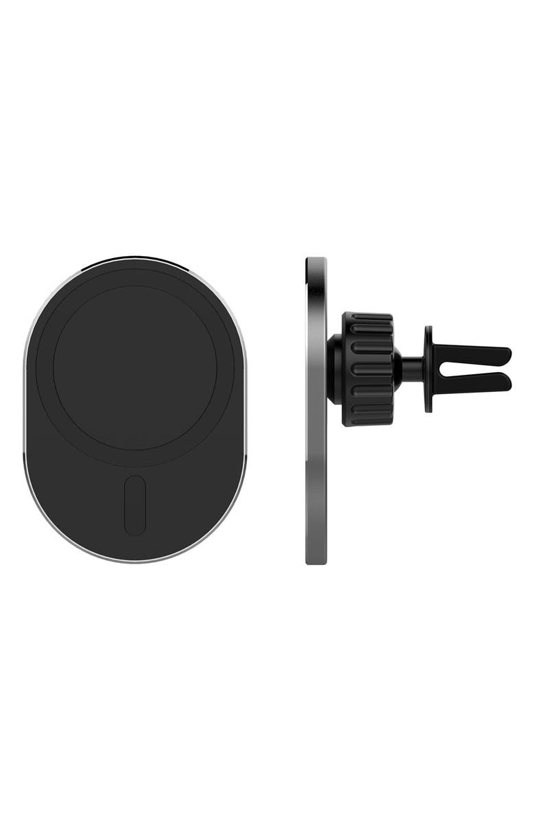 The Posh Tech Magnetic Phone Car Mount, Alternate, color, Black / White