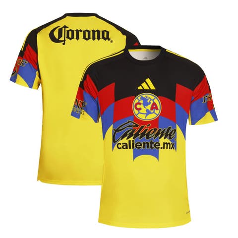 Men's adidas Yellow Club America 2025/26 Home Replica Jersey