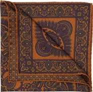 Elizabetta Lario - Double Sided Silk Pocket Square for Men