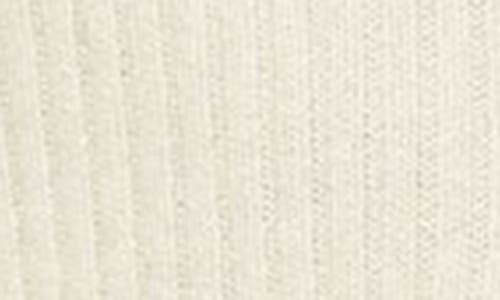 Shop Reformation Fia Rib Cotton & Cashmere Cardigan In Fior Di Latte