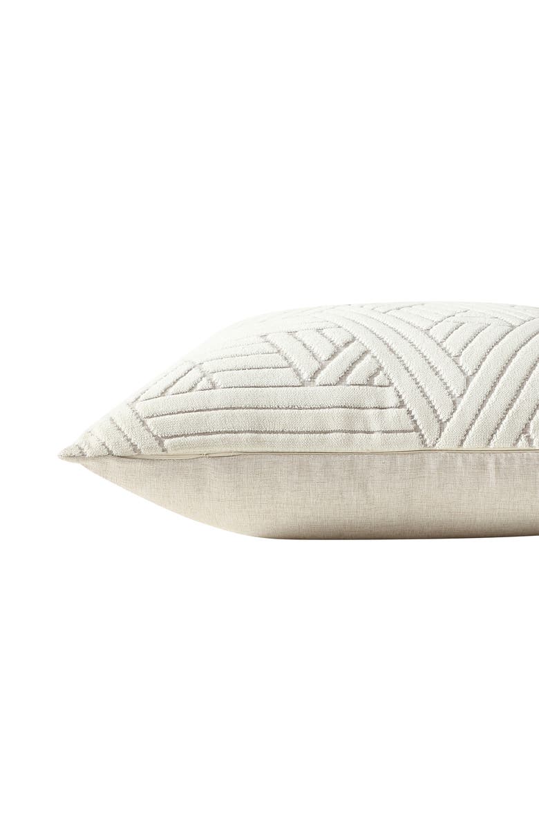 VCNY HOME Dani Accent Pillow, Alternate, color, Ivory/ Grey