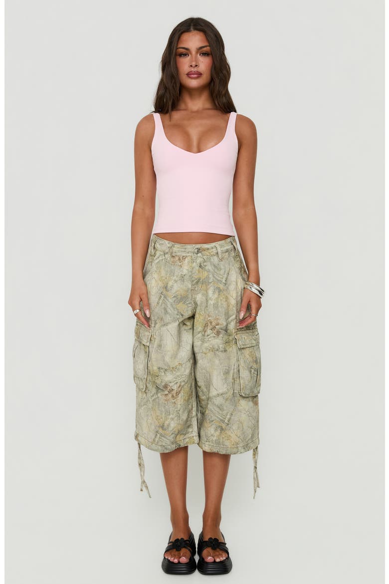 Hudsen Longline Cargo Shorts, Alternate, color, REALTREE CAMO
