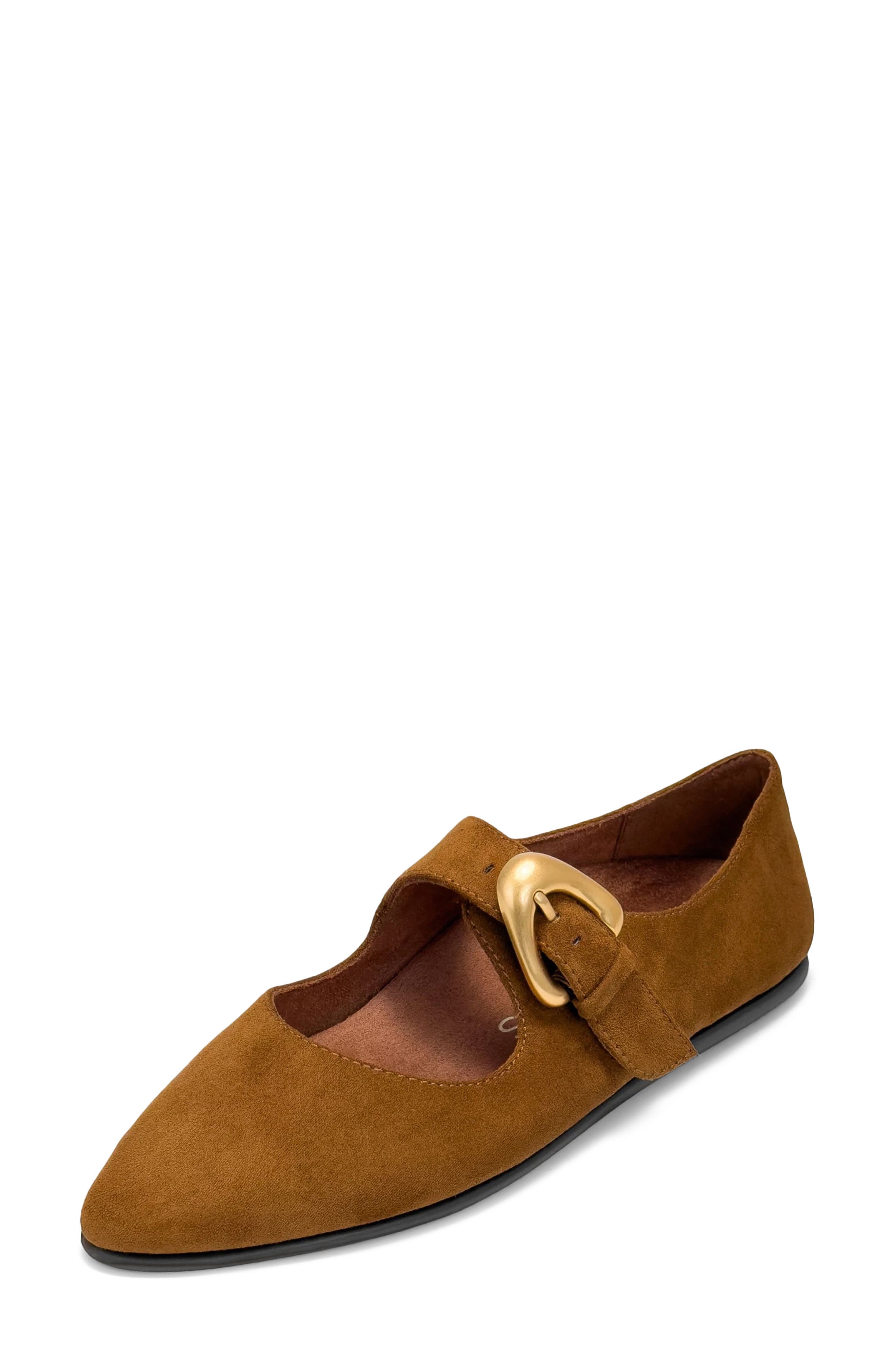 Paylor Mary Jane Flat, Alternate, color, TOBACCO