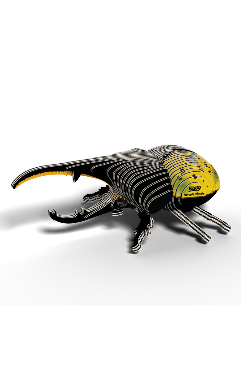 Eugy Puzzles Hercules Beetle 3D Puzzle, Alternate, color, NO COLOR