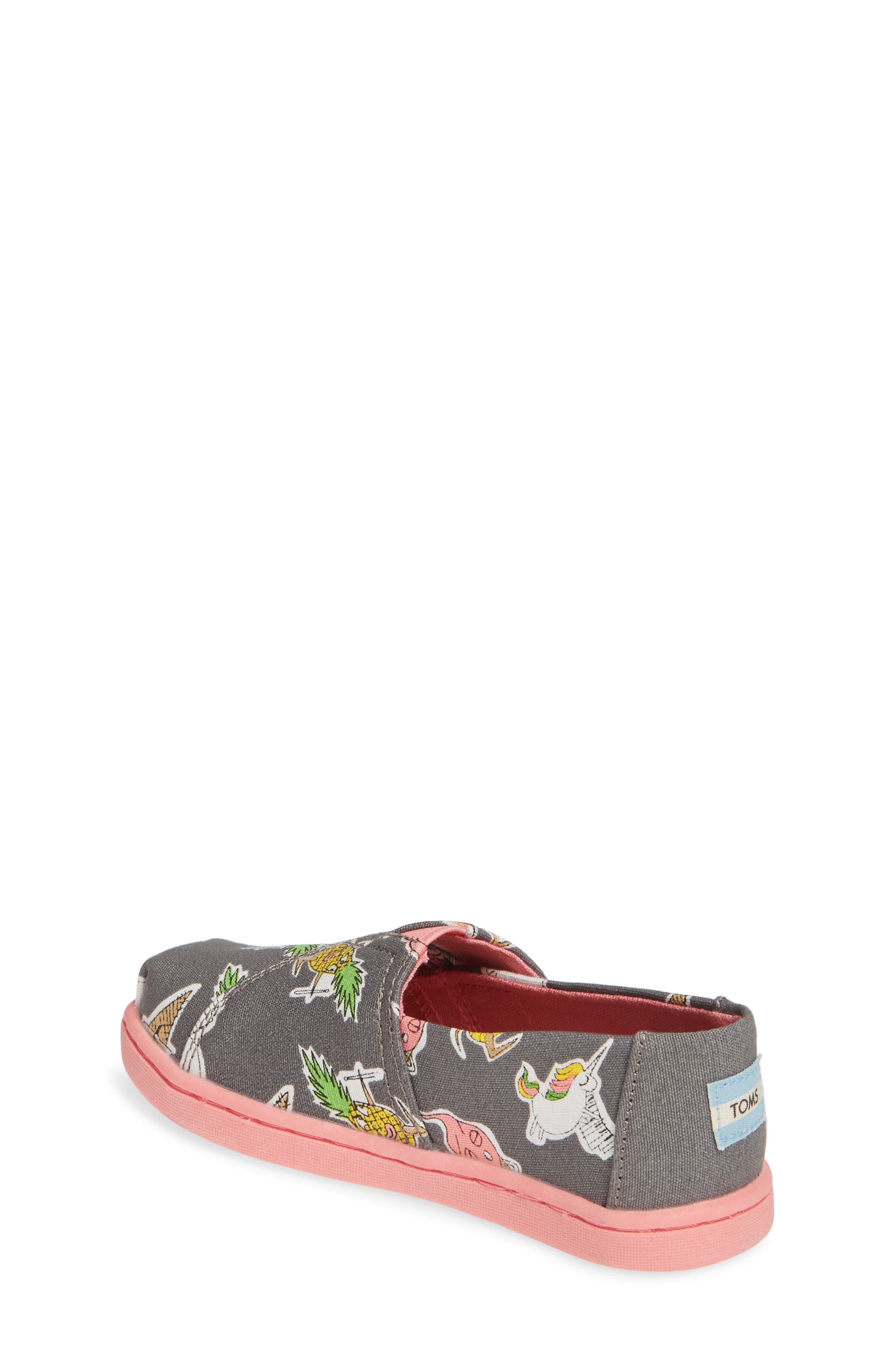 TOMS Alpargata Classic Print Slip-On, Alternate, color, 