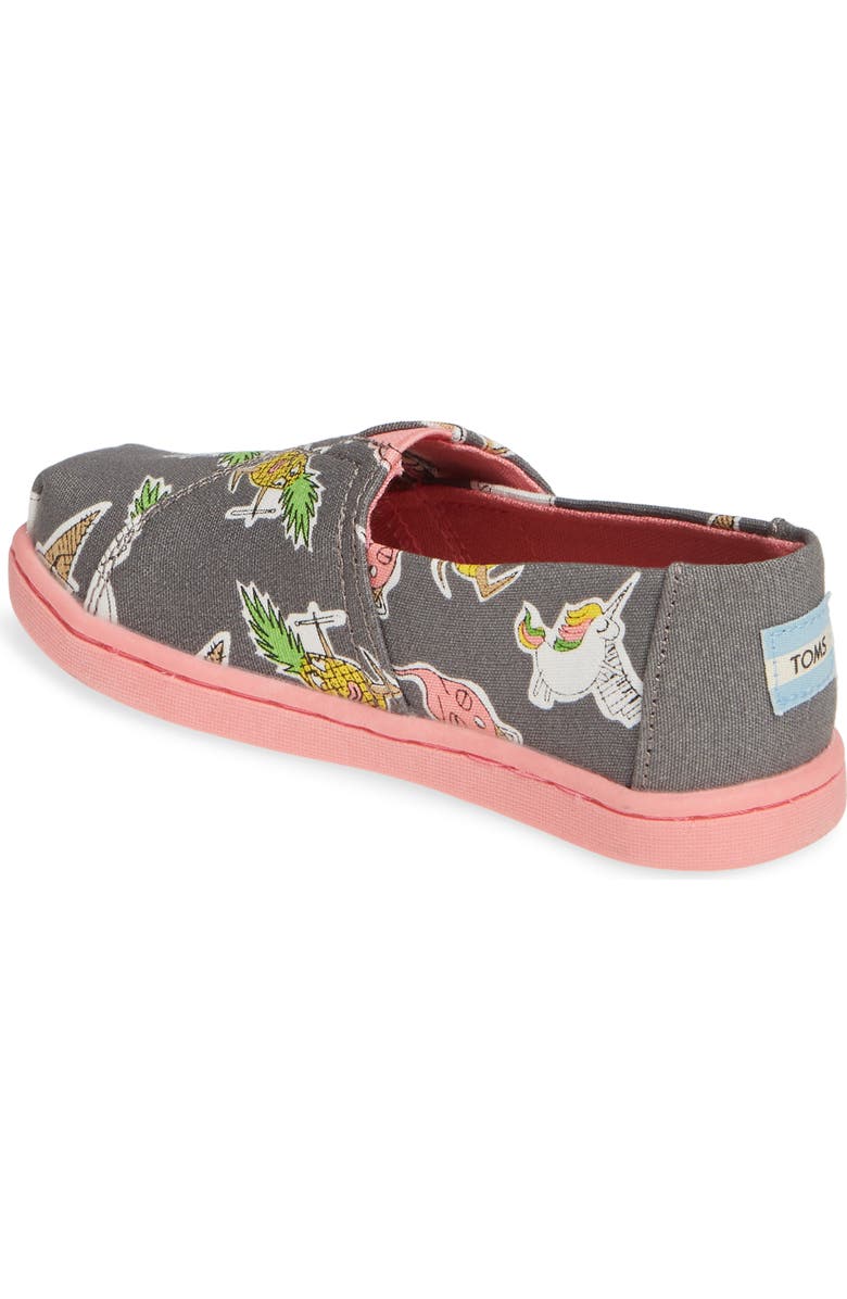 TOMS Alpargata Classic Print Slip-On, Alternate, color,