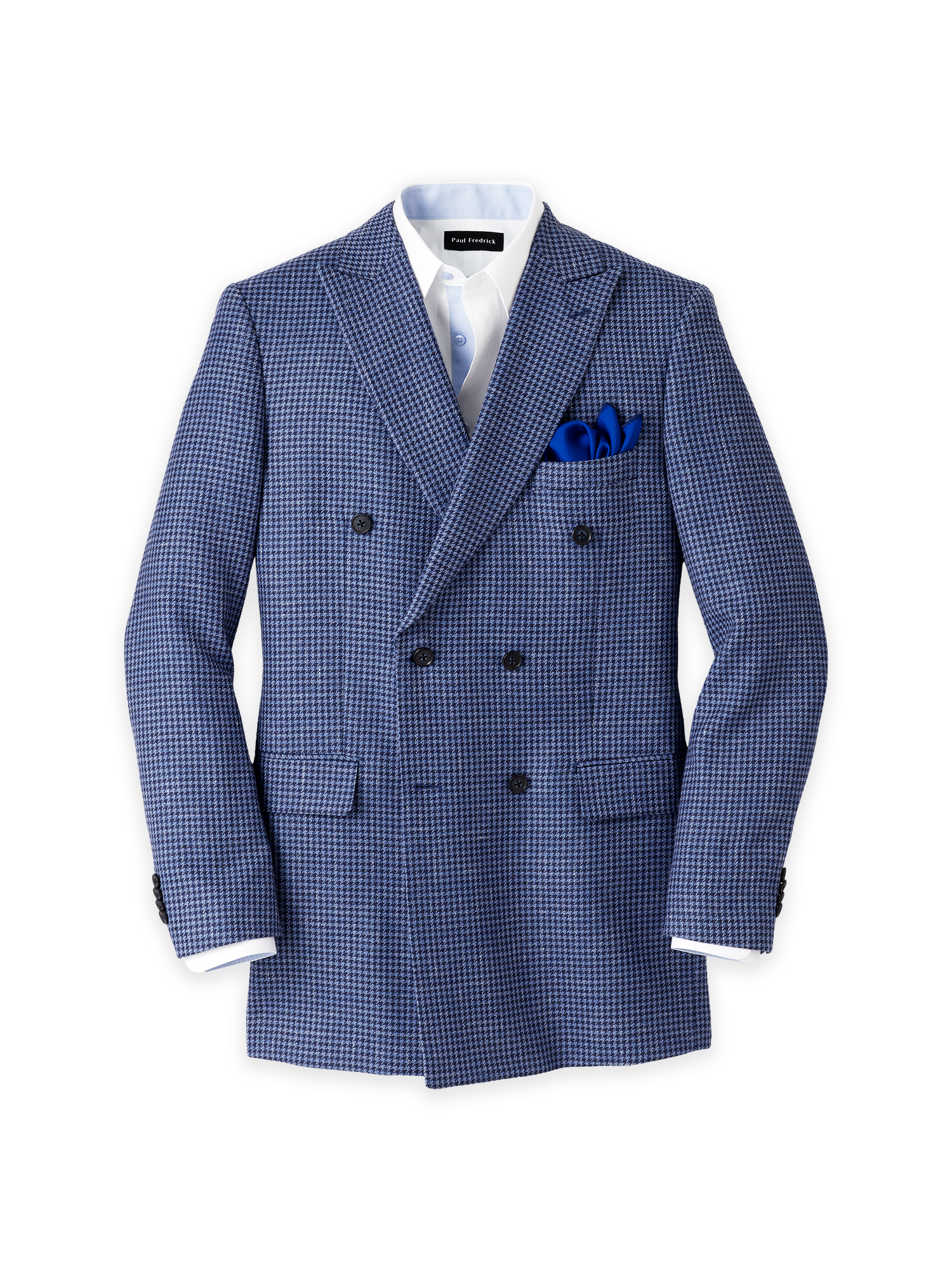 selected Blue Houndstooth