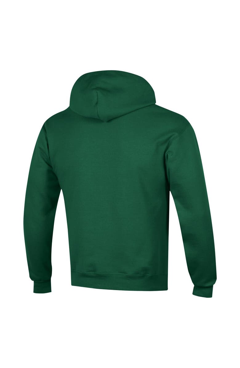 Champion Men's Champion Green Michigan State Spartans Basketball Icon Powerblend Pullover Hoodie, Alternate, color,