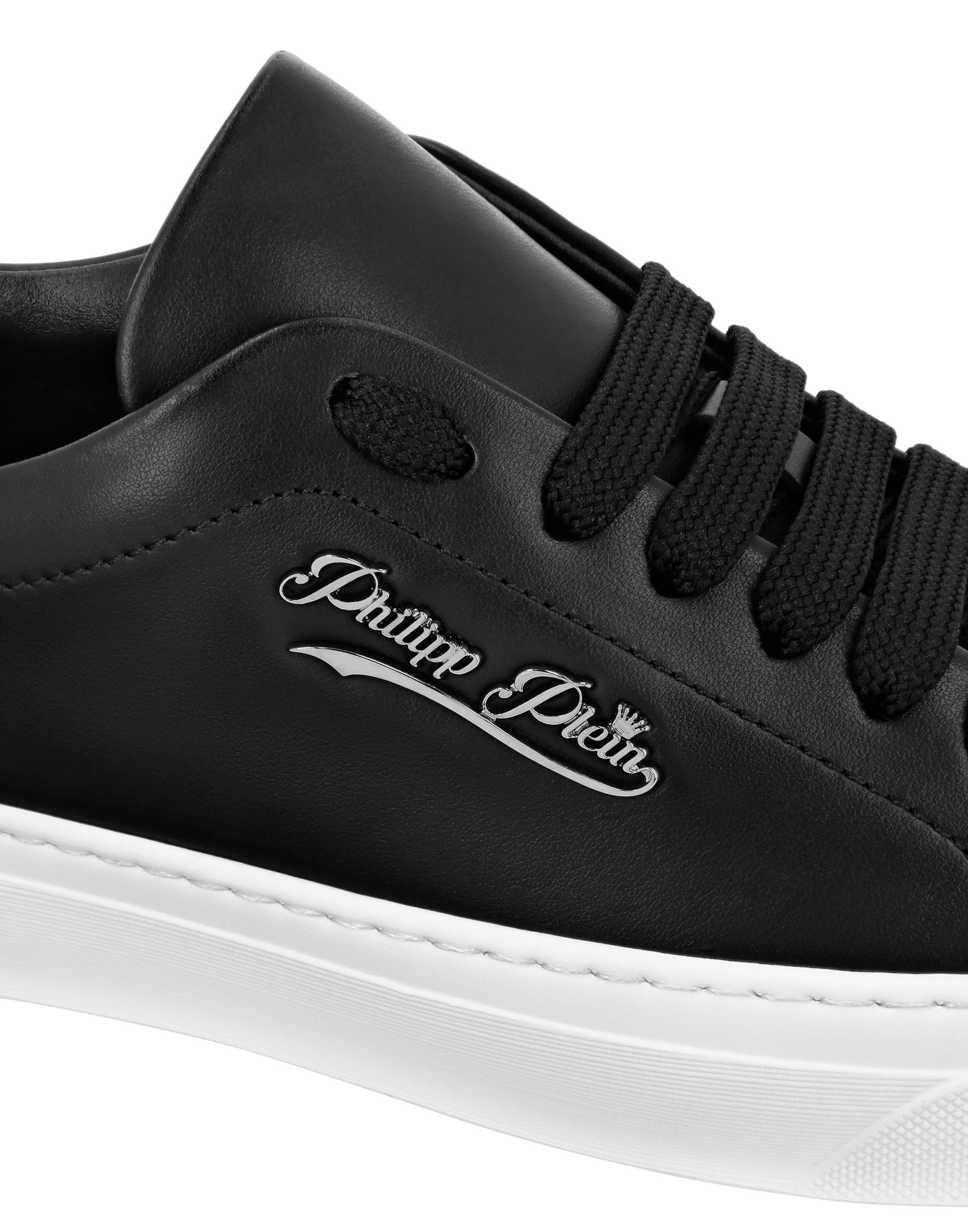 Lo-Top Sneakers Signature Unisex, Alternate, color, black