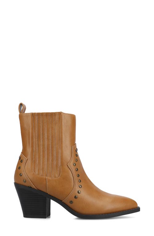 JOURNEE COLLECTION JOURNEE COLLECTION BRAYLEE WESTERN CHELSEA BOOT 