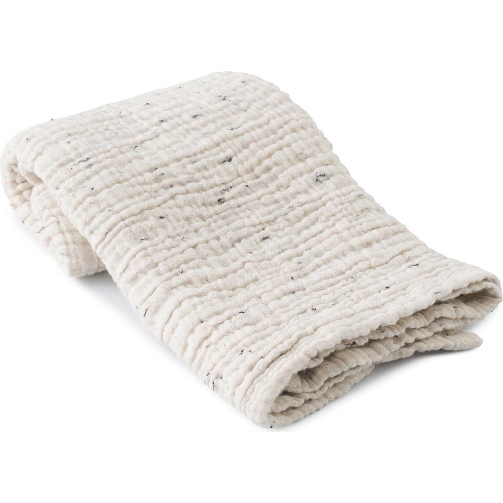 Olive And Linen Olive & Linen Soho Supersoft Hand / Kitchen Towel In Metallic