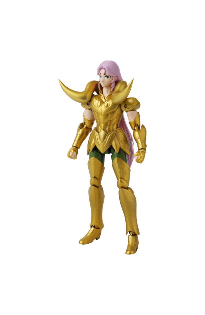 Bandai Namco Anime Heroes Knights of the Zodiac, Aries Mu, 6.5 Inch Action Figure, Alternate, color, Multicolored