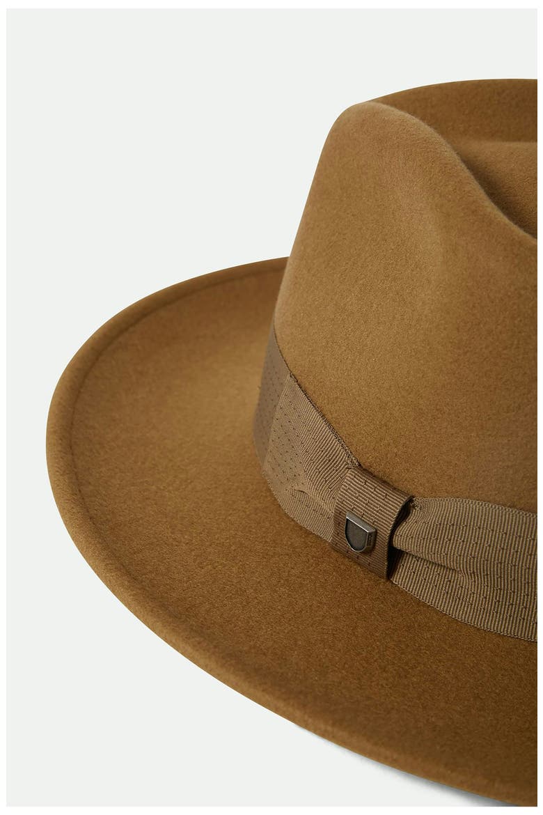 Swindle Wool Fedora, Alternate, color, ANTIQUE BRONZE