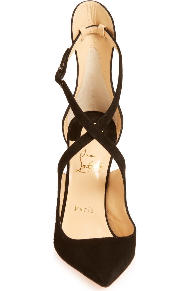 Christian Louboutin Marlena Rock Pointy Toe Pump, Alternate, color,