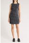 Sleeveless Tweed Shift Dress