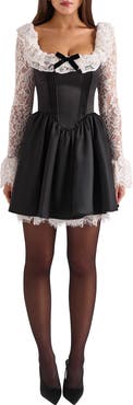 HOUSE OF CB Long Sleeve Minidress