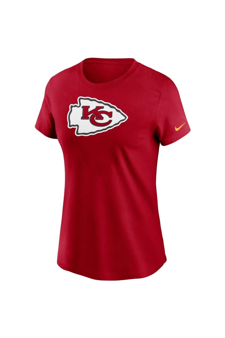 Women's Nike Red Kansas City Chiefs Logo Essential T-Shirt, Alternate, color, Red