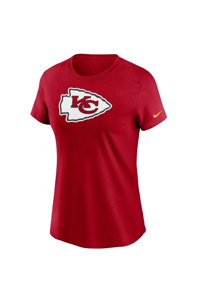 Nike Women's Nike Red Kansas City Chiefs Logo Essential T-Shirt, Alternate, color, 
