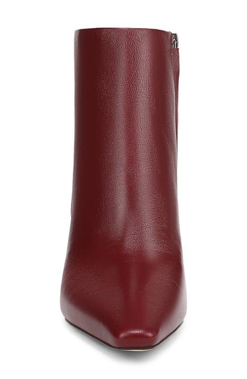 Sam Edelman Saige Bootie In Burgundy