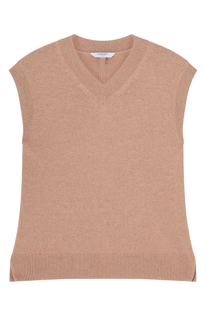 LK Bennett Nila V-Neck Sweater Vest, Alternate, color, 