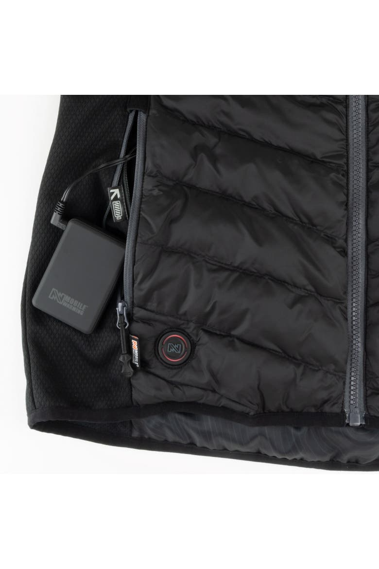 Ventani Hybrid Packable Heated Jacket, Alternate, color, Black