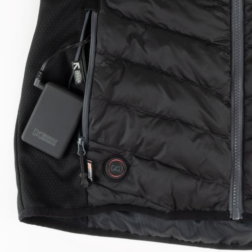 Mobile Warming Ventani Hybrid Packable Heated Jacket In Black