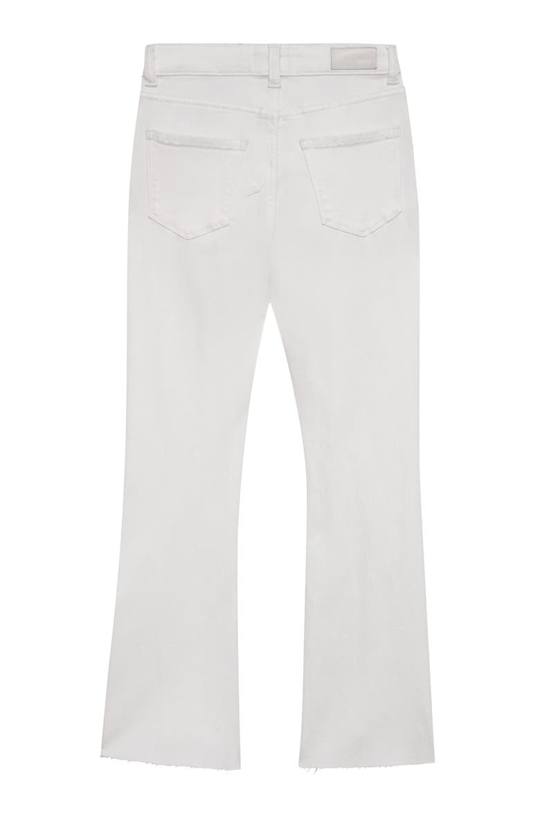 DL1961 Claire Boot Crop Jeans, Alternate, color, White Raw