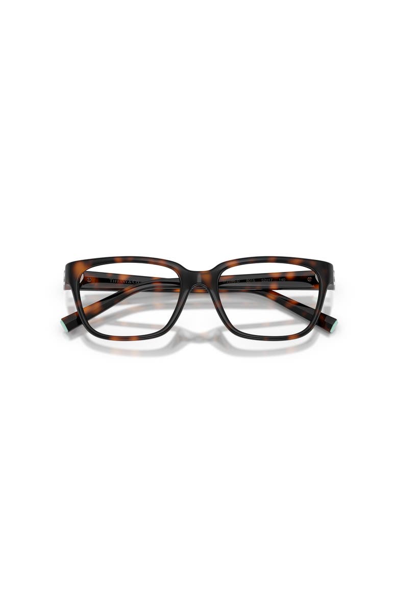 52mm Rectangle optical glasses, Alternate, color, Tortoise
