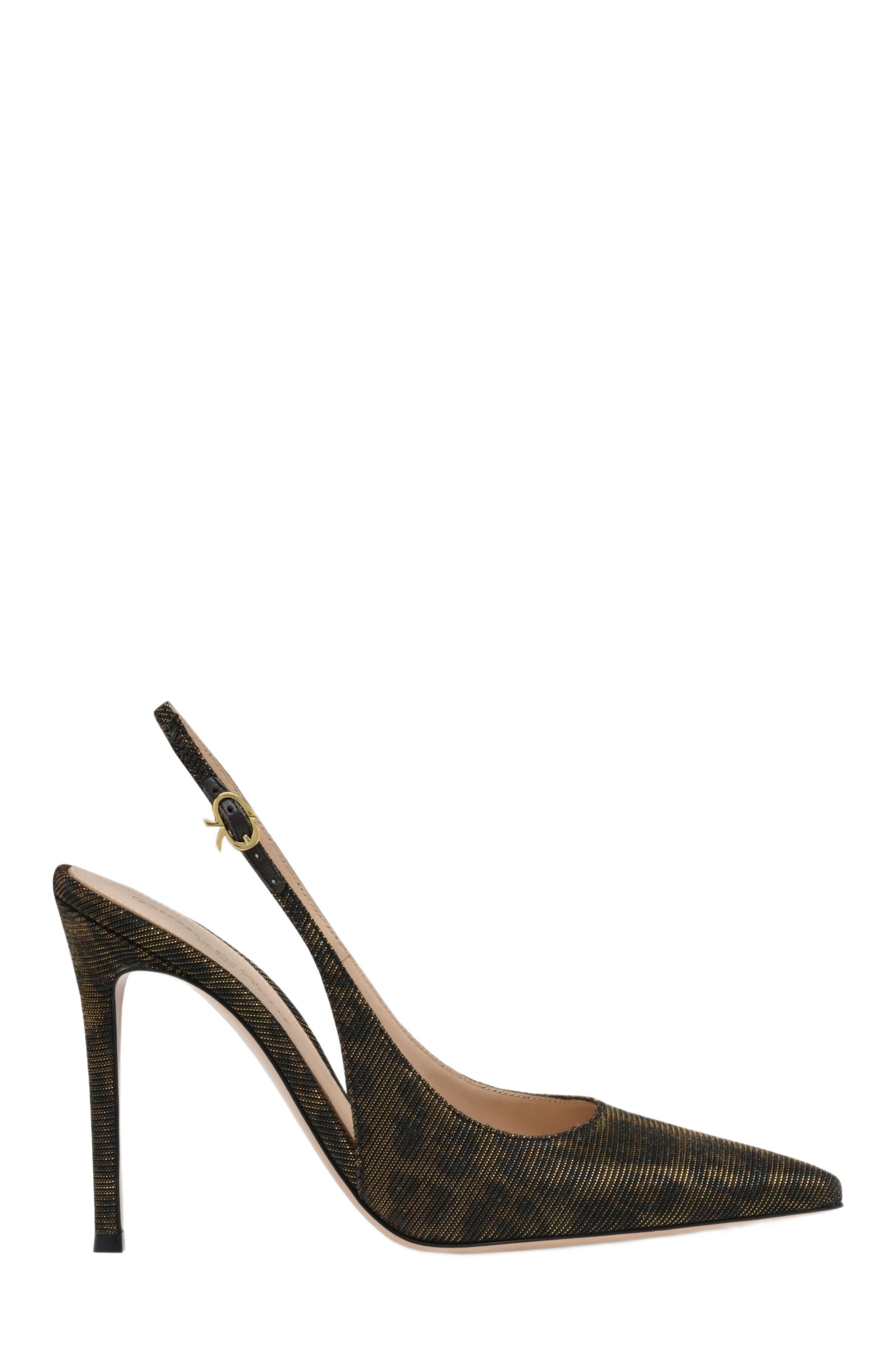 Gianvito Rossi Ribbon Sling 105, Main, color, 