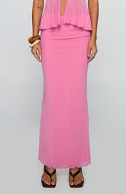 Princess Polly De Angelo Mesh Maxi Skirt
